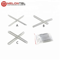 MT-1037-C FTTH Fiber optik 2 pin füzyon kılıfı fibra ekleme koruyucu kılıf koruma tüpü fusion tüp