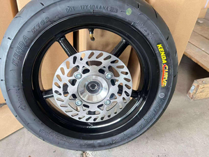 Nuevas Ruedas de Repuesto Delanteras/Traseras Kabin Supermoto de 12 Pulgadas, Engranajes y Piñones, Neumáticos 110/70-12 120/70-12, 2.5x12/3.0x12, Aluminio - Product Image 2