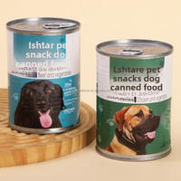 Fabricant vendant de la nourriture humide pour chiens à base de poulet, de bœuf, de lapin et de légumes, complément nutritionnel, nourriture humide en conserve pour chiens