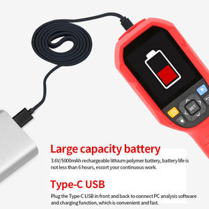 UNI-T UTI260B UTI260A <b>Thermal</b> Imaging <b>Camera</b> 256X192 Pixels <b>Thermal</b> Imager UTI260B+ Circuit Floor Heating Tube Testing X14 - Product Image 5