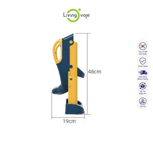 Taburete Portátil de Plástico SB TECH con Asiento Ajustable y Diseño Sólido para el Entrenamiento de Ir al Baño para Bebés - Product Image 3