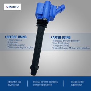 Bobina di Accensione ARKAUTO ad Alte Prestazioni 55209603 55213613 55224494 per <span class=keywords><strong>Alfa</strong></span> <span class=keywords><strong>Romeo</strong></span> <span class=keywords><strong>Giulietta</strong></span> Mito My <span class=keywords><strong>Alfa</strong></span> Mito Fiat 1.4T - Product Image 3