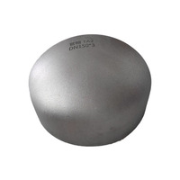 Capuchon de tuyau soudé forgé de qualité supérieure pour plomberie gaz, norme ISO 9001 CE ASME B16.9, en acier inoxydable ou acier au carbone, poli, filetage NPT/BSP