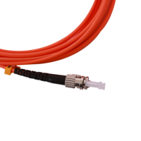 Câble de raccordement MPO en fibre optique multimode OM2, duplex ST-UPC-ST-UPC, longueur personnalisable de 1m à 70m, pour FTTH