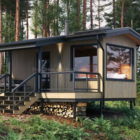 Maisons Tiny Villas Modulaires Personnalisables Préfabriquées de Luxe à Une Pièce Petite Maison Intelligente Conteneur