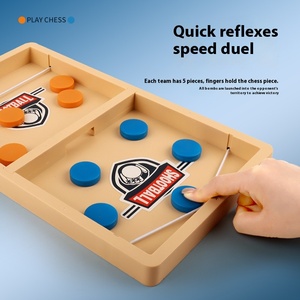 Gioco da Tavolo Interattivo Transfrontaliero: Calcio Balilla, Hockey e Catapulta per Genitori e Figli Beilien YH-028 - Product Image 2