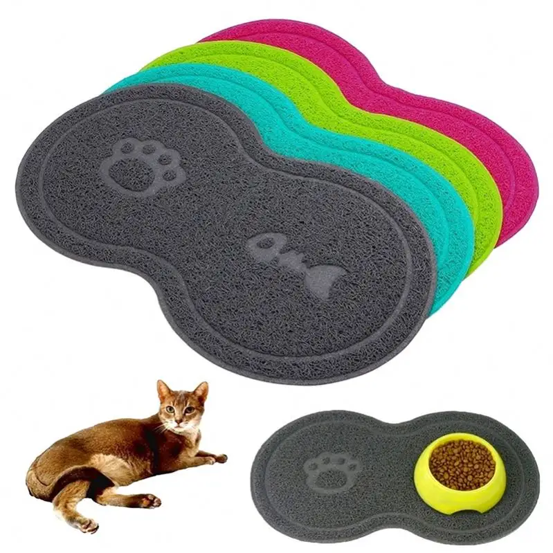 Pet Dog Puppy Cat Feeding Mat Pad Silicone Dish Bowl Food Feed Placement Pet Accessories
