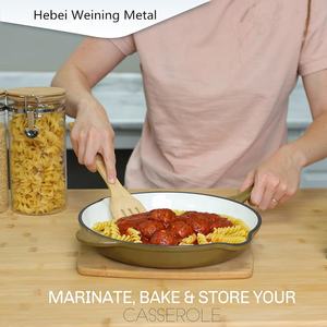 Sauspan En Potten Kookgerei Sets Gietijzeren Pot Set Emaille <span class=keywords><strong>Coating</strong></span> 4 Stuks Suace Pan Kookgerei Oem Hoogwaardig - Product Image 4