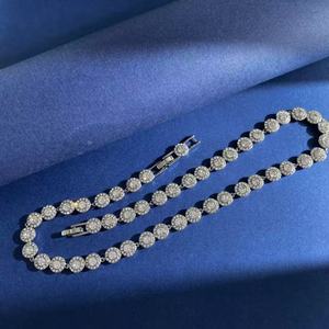 Collier œil de tigre en bijouterie fantaisie, collier luxueux en zircon cubique pour homme, collier pour femme, vente en gros du fabricant - Product Image 5