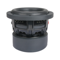 Subwoofers SPL de bonne qualité, puissance RMS 300W, puissance maximale 600W, taille 6,5 pouces pour l'audio automobile, garantie d'un an, fabriqué en Chine