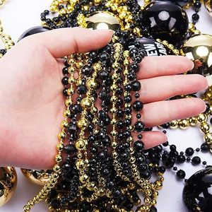 Duoyou Oro Negro Plata Feliz Año Nuevo Collar <span class=keywords><strong>Letras</strong></span> Año Nuevo Collar con diferentes colgantes - Product Image 4