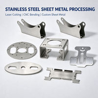 Fabrication sur mesure de tôlerie, estampage, découpe laser, pliage CNC, boîtier, cadre et panneau en acier inoxydable et aluminium