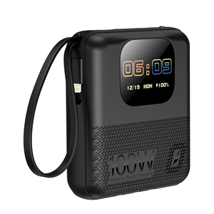 3 trong 1 thông minh ai 10000mAh Powerbank Hỗ trợ BT cuộc gọi âm nhạc loa âm thanh ghi âm nhanh chóng sạc mini xách tay LED ngân hàng điện - Product Image 1