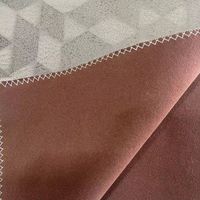 Leichter Wildleder-Polsters toff Benutzer definiertes Muster Bedruckte schmutz abweisende gebürstete Heim textilien für billige Sofas