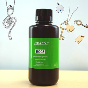 Đồ Trang Sức Đúc Bằng Nhựa Resin Sáp Cao Giá Rẻ Đồ Trang Sức Nhựa Resin In 3d Cảm Quang Uv Chữa Lóa Mắt 3d Ec08 - Product Image 2