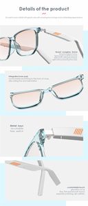 Revoluciona Tu Visión y Audio: Lentes Inteligentes Que Ofrecen Llamadas con Manos Libres, Música y Estilo en Uno - Product Image 6