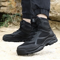 Nouvelles Bottes de Sécurité Antidérapantes avec Bout en Acier et Semelle en Caoutchouc Résistante à l'Usure