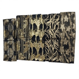 Châle en mousseline orange à imprimé floral métallisé, hijab pour femmes musulmanes, écharpe ethnique traditionnelle, usage décontracté toutes saisons, décoratif - Product Image 3