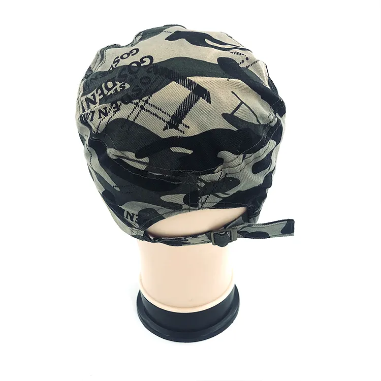 Armee Militär Camo Sonnen hüte für Frauen und Männer gewaschen Baumwolle Camo Finish Hut benutzer definierte Logo Camo