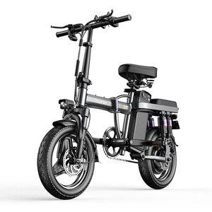 Vélo électrique pliable, design ultra léger, 48V 10Ah Lithium, moteur 400W, vitesse 30 km/h, vélo électrique pliable <span class=keywords><strong>compact</strong></span> et portable - Product Image 1