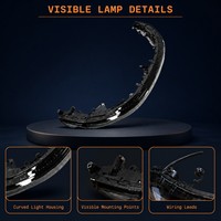 Lampu LED Cincin Bintang Depan Berkualitas Tinggi Grosir Pabrik, Kompatibel dengan Li Auto L8 dan L9 X01-53011078