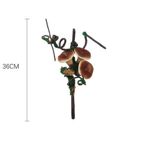 Plástico Artificial bebé yuca <span class=keywords><strong>Cactus</strong></span> verde Barbary Fig decoraciones Poinsettia Amaryllis árboles tela Color verde claro - Product Image 6