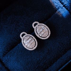 Xinfly 18K Gold 0.56ct Natural Diamond <b>Stud</b> <b>Earring</b> Exquisite Drop Style AU750 <b>Fine</b> Jewelry - Product Image 2