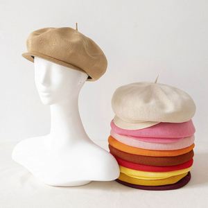 หมวกเบเร่ต์ตาข่ายระบายอากาศสำหรับฤดูใบไม้ผลิและฤดูร้อนใหม่ หมวกแฟชั่นผู้หญิงทรงนิวส์บอย - Product Image 1