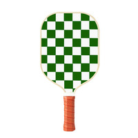 Pala de Pickleball Aprobada por la USAPA con Núcleo de Panal y Diseño de Tablero de Ajedrez para Adultos