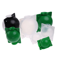 Hot Zwart Transparant Twee-Kleur Wroeten Bal Plant Wroeten Apparaat Propagators Hoge Druk Plantenveredeling Bal