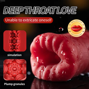 Masturbador Automático Masculino con Vibración y Simulación de Lengua, Entrenador de Pene, Ejercitador, Juguetes Sexuales con Forma de Vagina - Product Image 3
