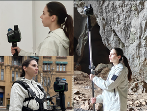 جهاز ليزر ثلاثي الأبعاد نظام Gnss Rtk ماسح ليزر في الوقت الحقيقي جهاز قياس LiGrip <span class=keywords><strong>O2</strong></span> Lite GreenValley - Product Image 3