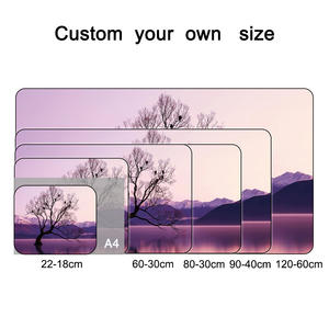 Customizable Mountain Scenery Mouse Pad Office <b>Desk</b> Mat Large Gaming Mousepad XL <b>Extended</b> Waterproof <b>Desk</b> Pad with Rubber Base - Product Image 2