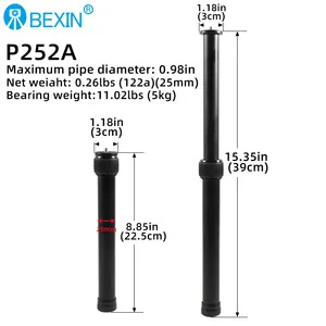 BEXIN Extended Support Pole Camera treppiede Shaft Handheld monopiede Camera Extended Selfie Stick