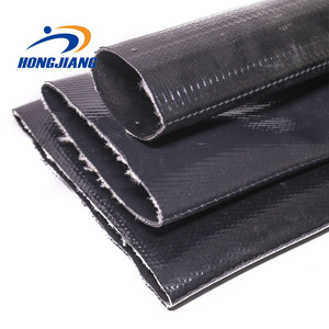 4 <strong>Inch</strong> Layflat Black Through-the-weave NBR Farm Agricultural <strong>Rubber</strong> <strong>Hose</strong> for Sludge Discharge - Product Image 6