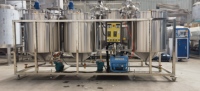Ligne de machines de raffinage d'huile à petite échelle en acier inoxydable pour la cuisson, pour huile de son de riz, de germe de blé et de graines de coton
