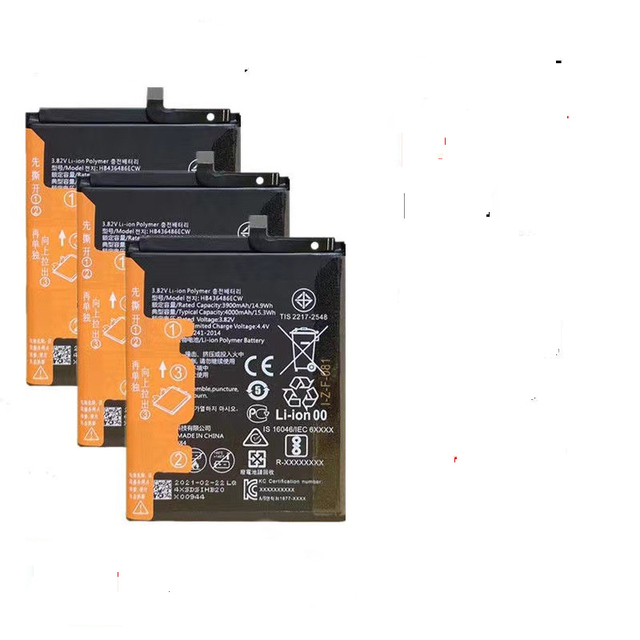 New Original 4400mAh Replacement Battery for HUAWEI Mate 40 Pro Mobile Phone Battery HB576675EEW Rechargeable Phone Batteries