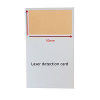 Nouvelle carte de capteur laser infrarouge 940-980nm/1064nm, carte de détection NIR à conversion ascendante, faisceau d'alignement laser à fibre 100mW