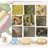 Machine de découpe de barres entièrement automatique en acier inoxydable Machine industrielle de barre de protéines de céréales granola cassantes praliné nougat cacahuète