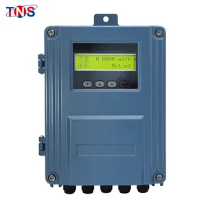 Wall Mount Ultrasonic Water Flowmeter Price Insertion Flow Transducer Price DN15-DN6000 TBF-2000FS