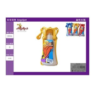 Bottiglia piatta per animali domestici per trasportini da viaggio - Product Image 3