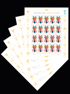 Set de Pegatinas de PVC Impermeables de Primera Clase de Secado Rápido con Diseño de Sellos Postales de la Bandera de EE. UU. 2026 y Brújula, Ideales para Coleccionar, Hacer Tarjetas y Envíos - Product Image 2
