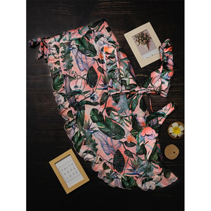 Logotipo personalizado traje de baño etiqueta Bikini 2024 traje de baño estampado trajes de baño para mujer - Product Image 3