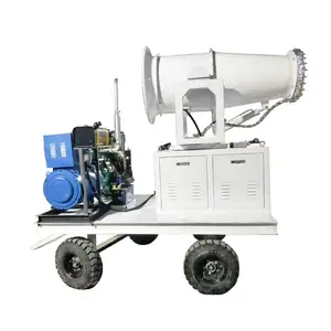 Trailer-Mounted Water Mist Sprayer Mining And Quarry Dust Control Fog Cannon