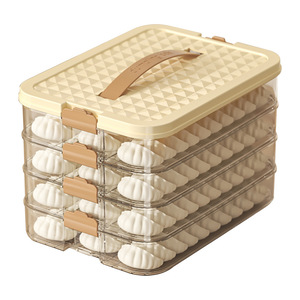 Arnoxin Frozen Dumpling Box Multi Layer Food Grade Sealed Storage Container For Kitchen Refrigerator - Product Image 4