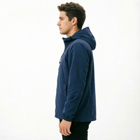 Veste Softshell Hiver Homme Imperméable OEM - Manteau Polaire à Capuche Multi-poches