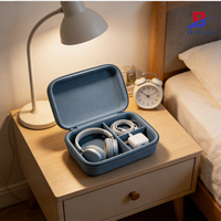 Étui de rangement personnalisé en EVA, sac organisateur rigide pour les essentiels quotidiens et les voyages en plein air, avec personnalisation du logo, de la taille et de la couleur
