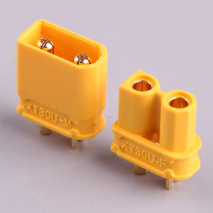 Connettore proiettile Amass XT30U connettore maschio a femmina aggiornamento per <span class=keywords><strong>RC</strong></span> FPV Lipo batteria Quadcopter 30A XT30 connettore per parti <span class=keywords><strong>RC</strong></span> <span class=keywords><strong>Accs</strong></span> - Product Image 4