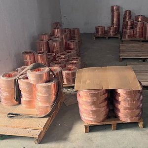 Venta directa de fábrica, precio bajo, bobina de tira de cobre, cable de alambre de cobre - Product Image 3