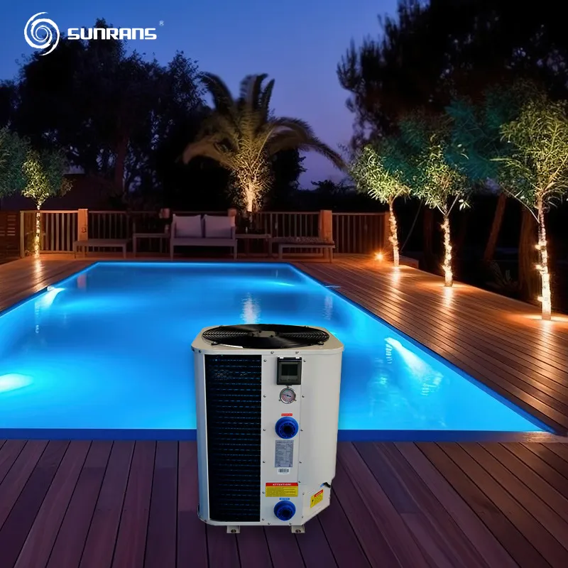 Sunrans enerji tasarrufu 24KW R32 ısı pompası SU ISITICI yüzme havuzu ısı pompası havuzları ısıtma sistemi